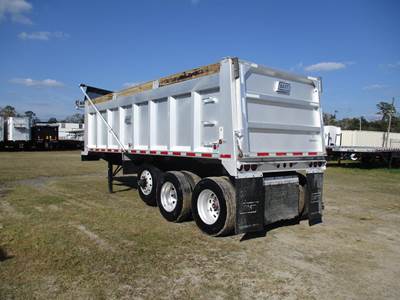 East 30 ft End Dump Trailer - Tri Axle, Aluminum, Spring