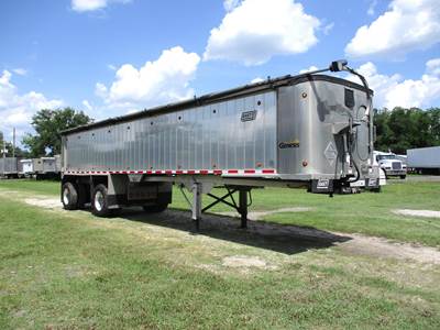 East 39 ft End Dump Trailer - Tandem Axle, Aluminum, Air Ride