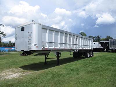 MAC 40 ft End Dump Trailer - Tandem Axle, Aluminum, Air Ride