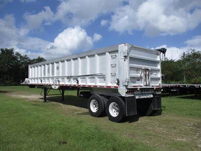 MAC 40 ft End Dump Trailer - Tandem Axle, Aluminum, Air Ride