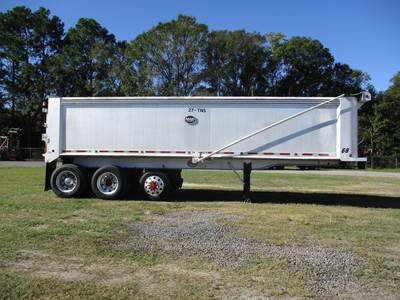 MAC 30 ft End Dump Trailer - Tri Axle, Aluminum, Air Ride