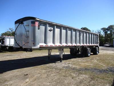 Trailstar 40 ft End Dump Trailer - Tandem Axle, Aluminum, Air Ride