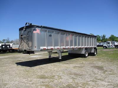 Trailstar 40 ft End Dump Trailer - Tandem Axle, Aluminum, Air Ride