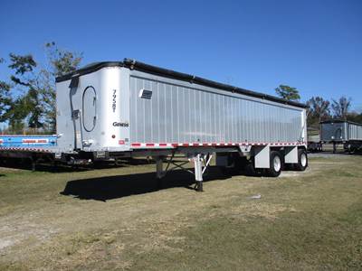 Trailstar 40 ft End Dump Trailer - Tandem Axle, Aluminum, Air Ride