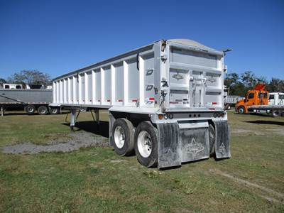 Trailstar 39 ft End Dump Trailer - Tandem Axle, Aluminum, Air Ride