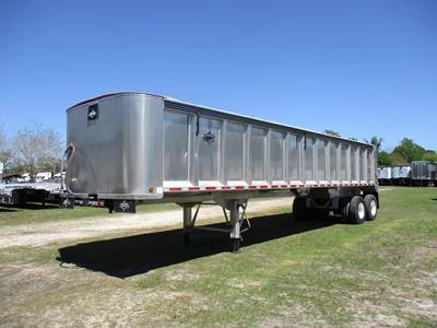 Trailstar 39 ft End Dump Trailer - Tandem Axle, Aluminum, Air Ride