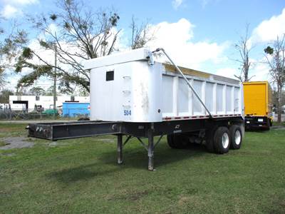 Warren End Dump Trailer - Tandem Axle, Combination, Spring