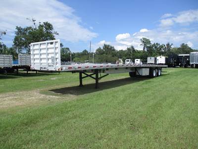 Doonan 53x102 Aluminum Flatbed Trailer - Air Ride, Sliding Axle
