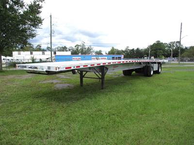 Fontaine Revolution 48x102 Aluminum Flatbed Trailer - Air Ride, Fixed Spread Axle