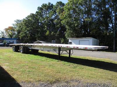 Great Dane 53x102 Aluminum Flatbed Trailer - Air Ride, Fixed Spread Axle