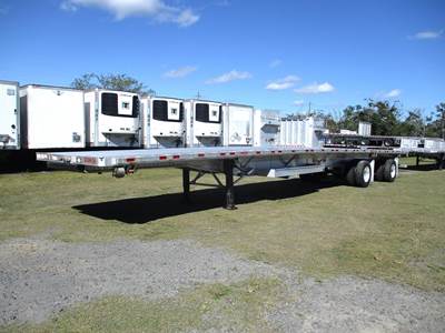 Great Dane 53x102 Aluminum Flatbed Trailer - Air Ride, Fixed Spread Axle