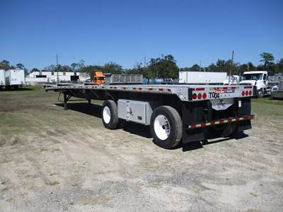 Great Dane 48x102 Combination Flatbed Trailer - Air Ride, Fixed Spread Axle