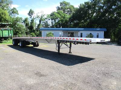Reitnouer 48x102 Aluminum Flatbed Trailer - Air Ride, Fixed Spread Axle