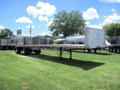 Reitnouer Big Bubba 48x102 Aluminum Flatbed Trailer - Air Ride, Fixed Spread Axle