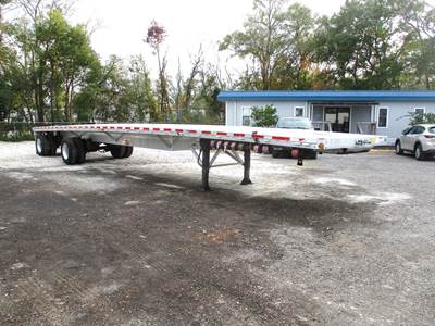 Reitnouer Big Bubba 48x102 Aluminum Flatbed Trailer - Air Ride, Fixed Spread Axle