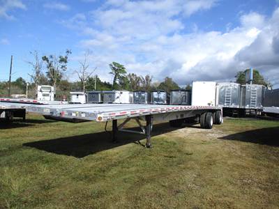 Reitnouer MaxMiser 48x102 Aluminum Flatbed Trailer - Air Ride, Fixed Spread Axle