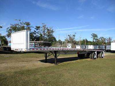 Reitnouer MaxMiser 48x102 Aluminum Flatbed Trailer - Air Ride, Fixed Spread Axle