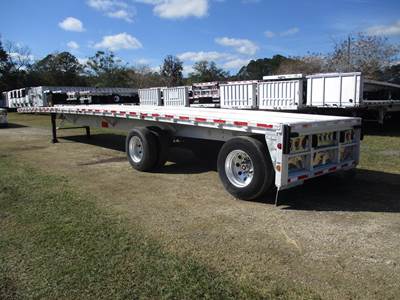 Reitnouer MaxMiser 48x102 Aluminum Flatbed Trailer - Air Ride, Fixed Spread Axle