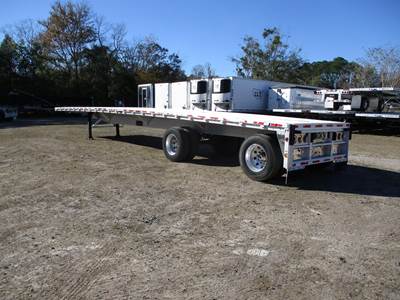 Reitnouer MaxMiser 48x102 Aluminum Flatbed Trailer - Air Ride, Fixed Spread Axle