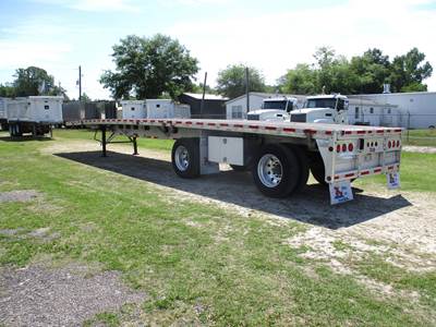 Reitnouer MaxMiser 48x102 Aluminum Flatbed Trailer - Air Ride, Fixed Spread Axle