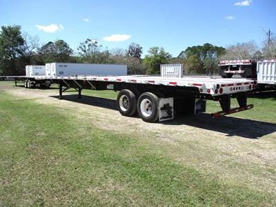 UTILITY 48x102 Combination Flatbed Trailer - Air Ride, Sliding Axle