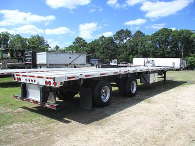 UTILITY 53x102 Combination Flatbed Trailer - Air Ride, Sliding Axle