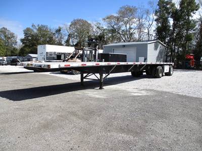 UTILITY 48x102 Combination Flatbed Trailer - Air Ride, Fixed Spread Axle