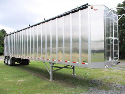 ITI 45x102 Tandem Axle Aluminum Live Floor Trailer - Spring, Fixed Axle