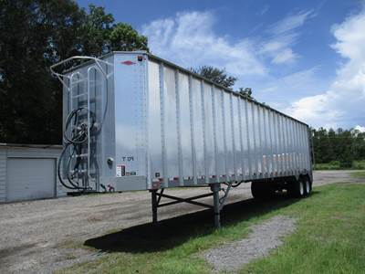 ITI 45x102 Tandem Axle Aluminum Live Floor Trailer - Spring, Fixed Axle