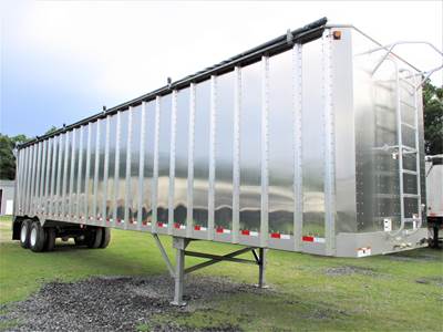ITI 48x102 Tandem Axle Aluminum Live Floor Trailer - Spring, Fixed Axle
