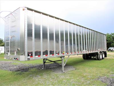 ITI 48x102 Tandem Axle Aluminum Live Floor Trailer - Spring, Fixed Axle