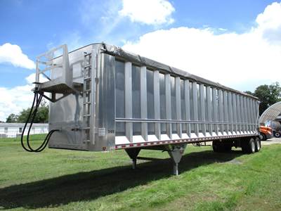 MAC 48x102 Tandem Axle Live Floor Trailer - Spring, Fixed Axle