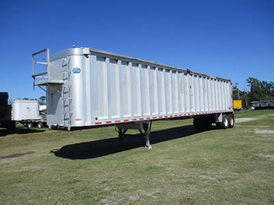 Summit 48x96 Tandem Axle Aluminum Live Floor Trailer - Spring, Fixed Axle