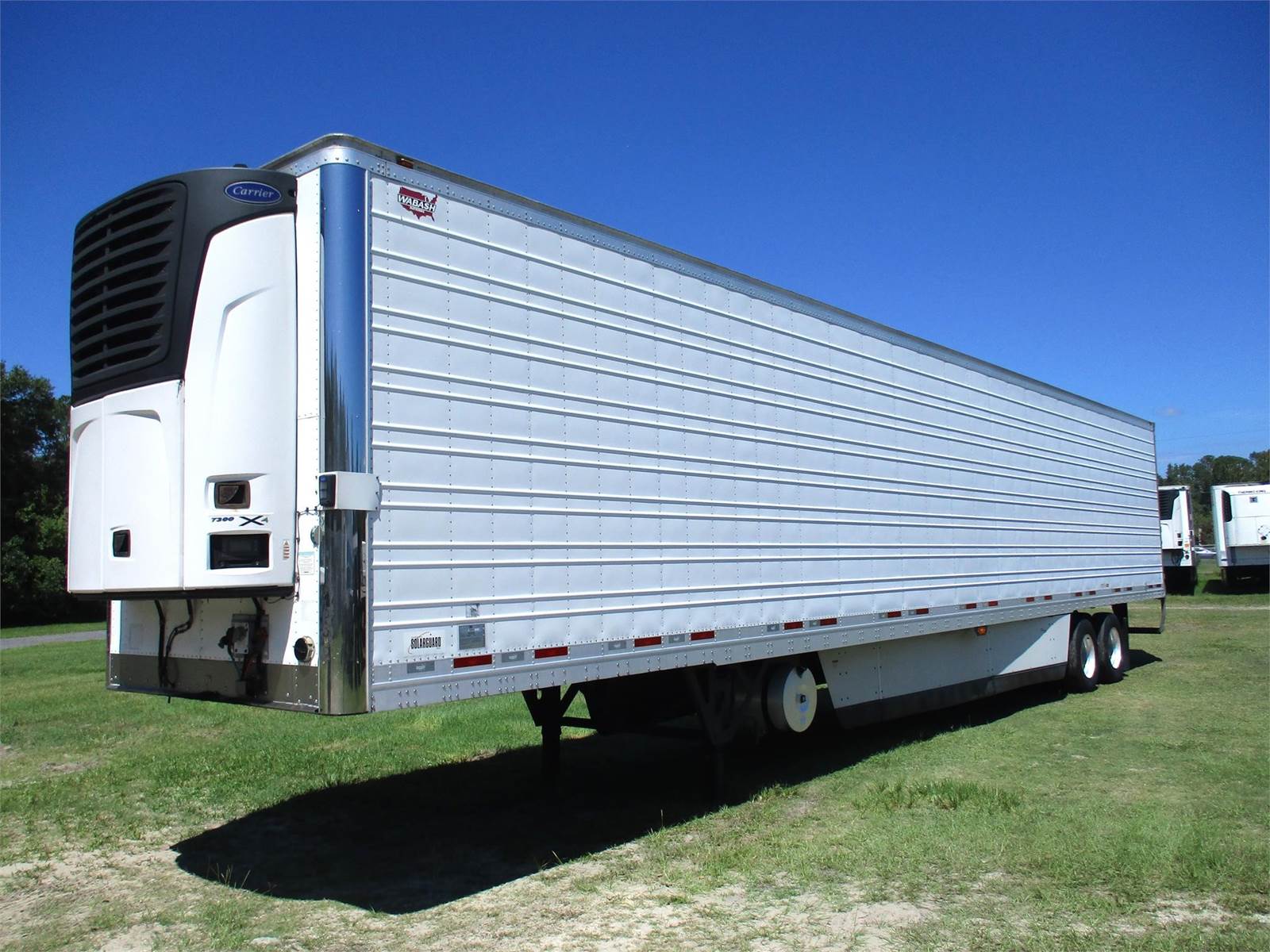 2020 Wabash CARRIER 7300 X4 UNIT 7,699 HOUR 8 NEW VIRGIN TIRES Reefer