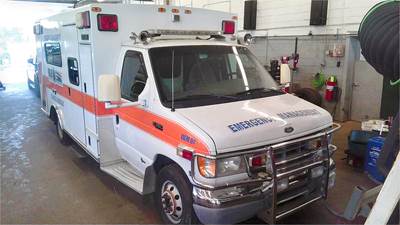 2002 Ford E-Series Van Ambulance