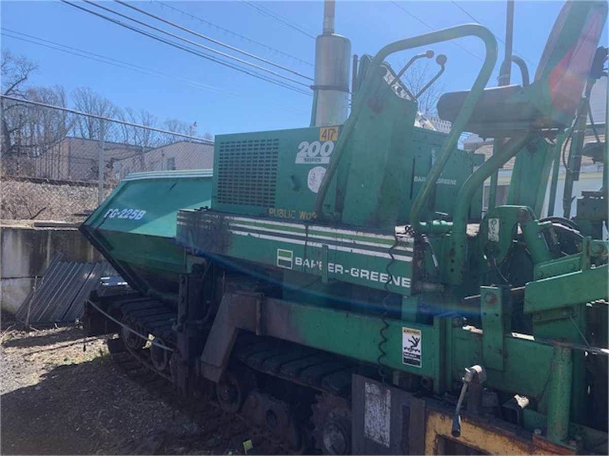 1987 BarberGreene Asphalt Paver For Sale, 5,919 Hours Willow Grove