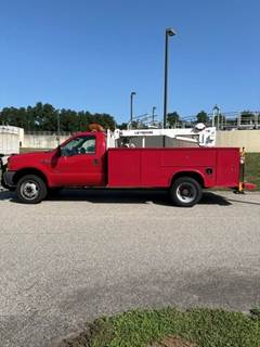 2001 Ford 550 Crane Truck Utility Body Liftmoore Crane
