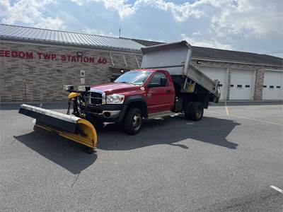 2009 Dodge 5500 Plow Truck