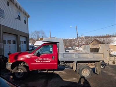 2001 Ford F350 4x4 Dump Truck