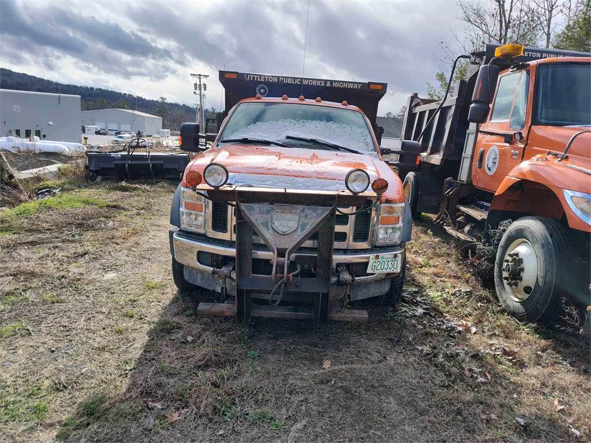 2008 Ford F550 Dump Truck For Sale Littleton, NH 60232635