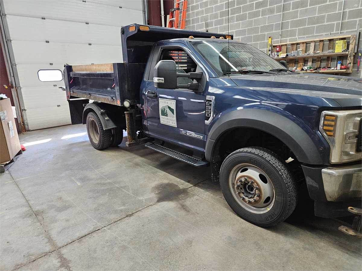 2019 Ford F550 Dump Truck For Sale, 19,427 Miles Waterville Valley, NH 62455096