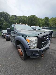 2012 Ford F-550 6.8L Gas 4WD Cab/Chassis with 9ft Western Plow