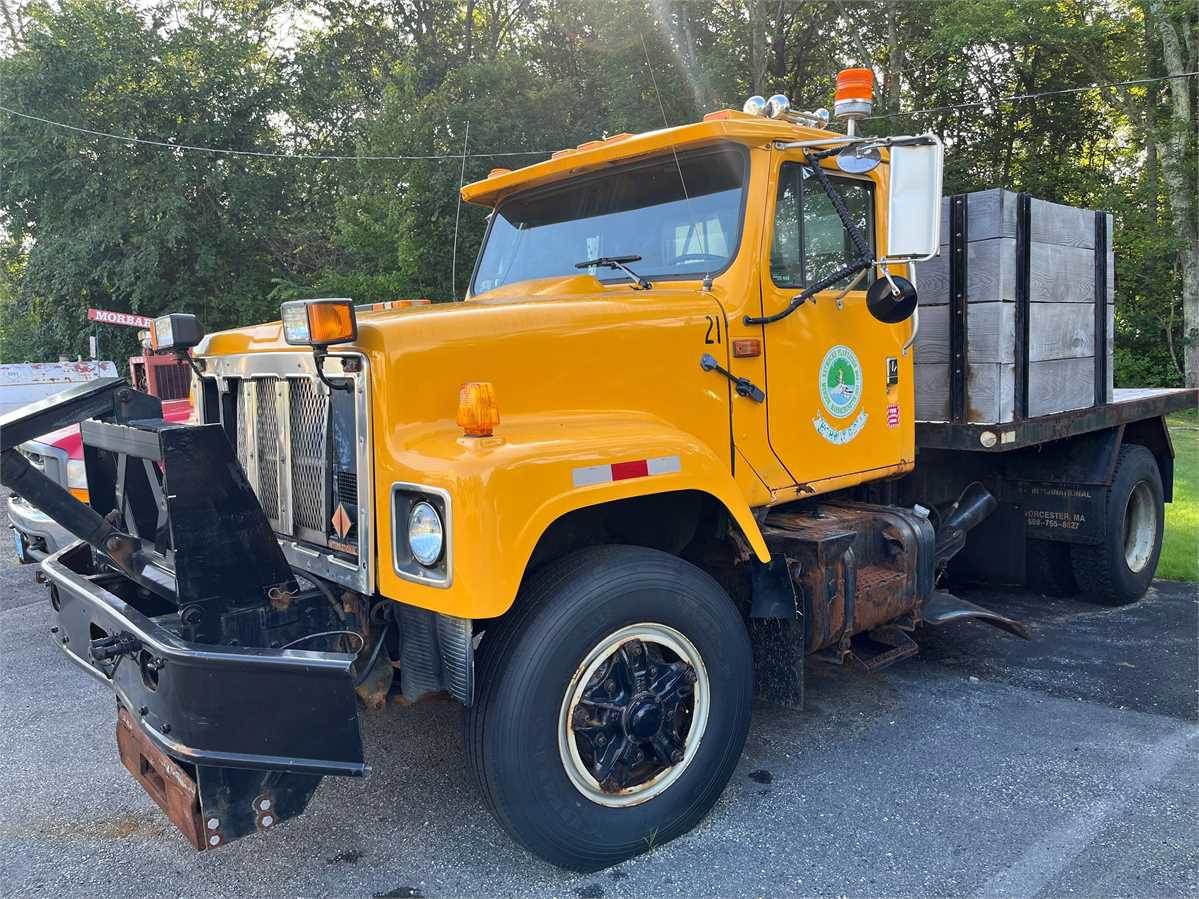 1993 International 2554 Dump Truck For Sale, 114,733 Miles Mendon, MA