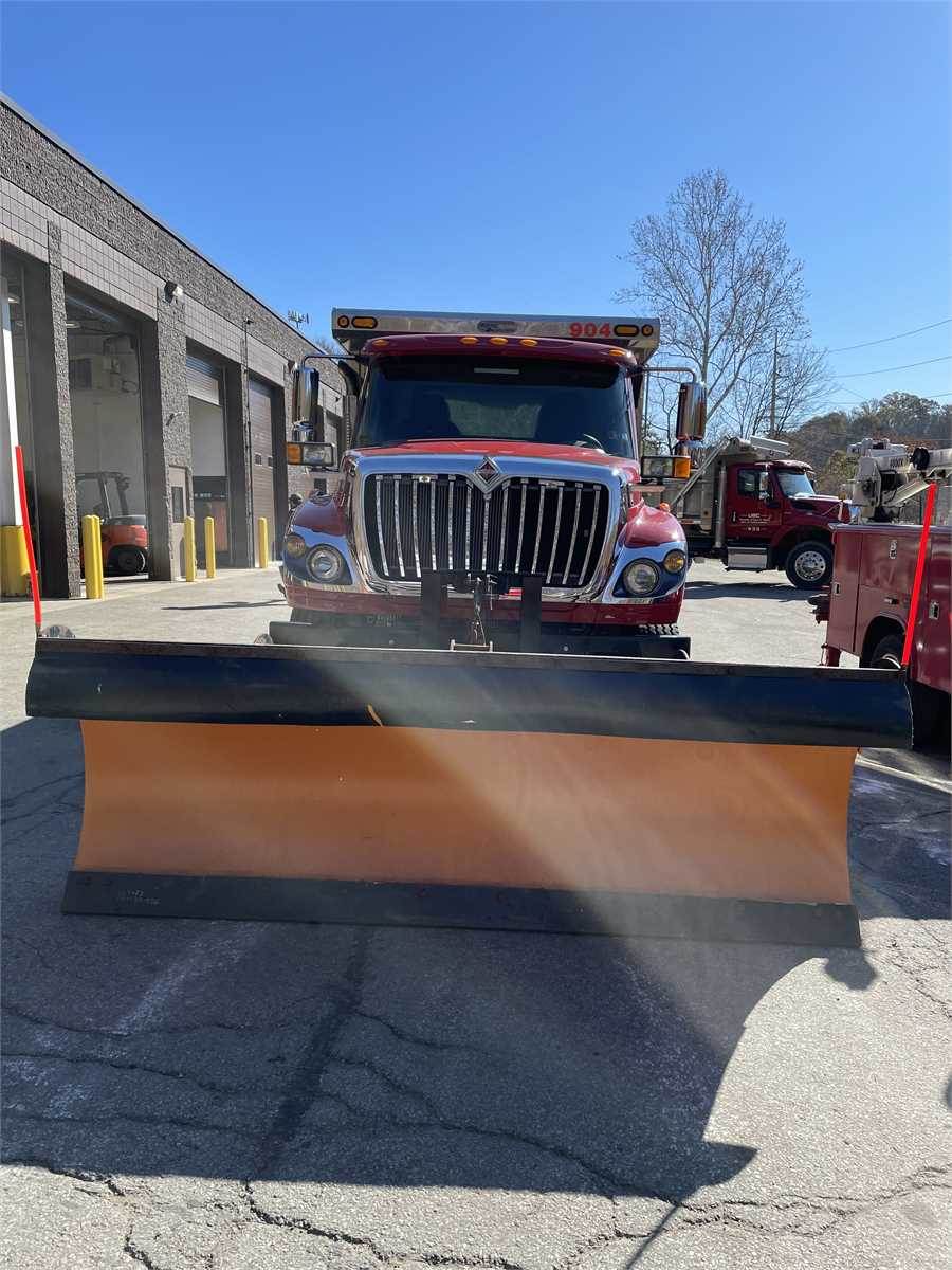 2011 International 7400 SFA Dump Truck Snow Plow For Sale, 16,134