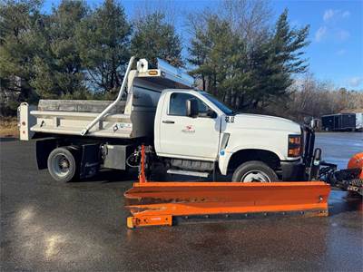 2022 International 4x4 CV515SFA Truck with Plow/Wing/Dump Body