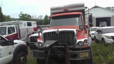 2009 International Tandem Dump Truck 7600