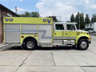2002 International 4900 Fire Truck