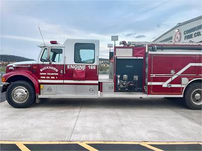 1995 International 4900 Fire Truck