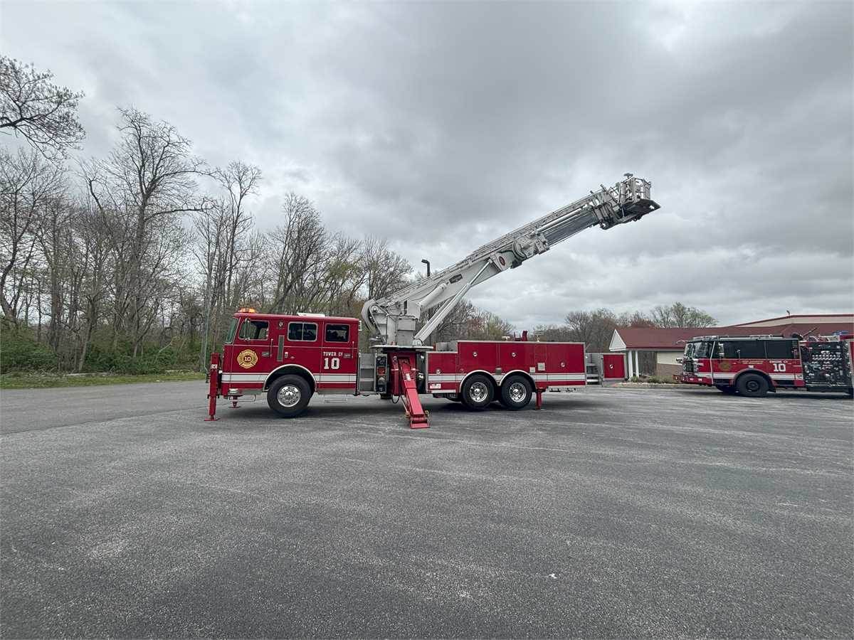 1997 Seagrave 95' Aerialscope Fire Truck For Sale, 44,953 Miles