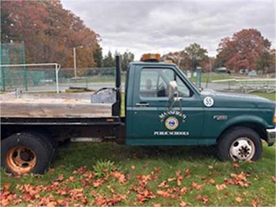 1997 Ford F-350 Flatbed Dump Truck